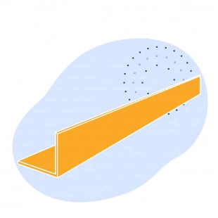 Дюралевый уголок 110х72 мм Д19ч ГОСТ 13738-91