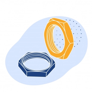 Гайка стальная М42 20ХН3А ГОСТ 5932-73
