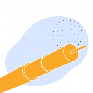 Радиочастотный аналоговый кабель 75 мм 150 Ом РК 50-13-15-ОП ГОСТ 11326.47-79