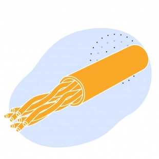 Кабель связи бронированный 50 пар 0.7 мм ТППэпБГ ГОСТ 31943-2012