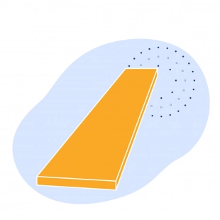Медная шина (полоса) электротехническая 100x12.5 мм ШМТ ГОСТ 434-78