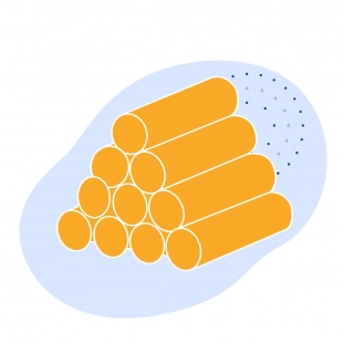 Круг медный прессованный 170 мм М001б ГОСТ 10988-2016