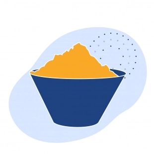 Химически модифицированный кукурузный крахмал холодного набухания E1442 GranStarch MС