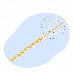 Молниеотвод граненый конический МОГК 18.0 ц