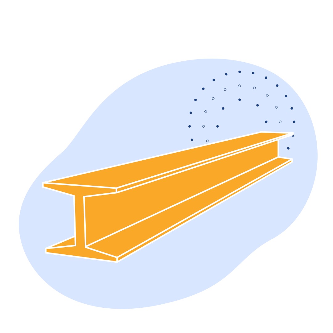 Монорельсовая балка 45М Ст5сп ГОСТ 19425-74