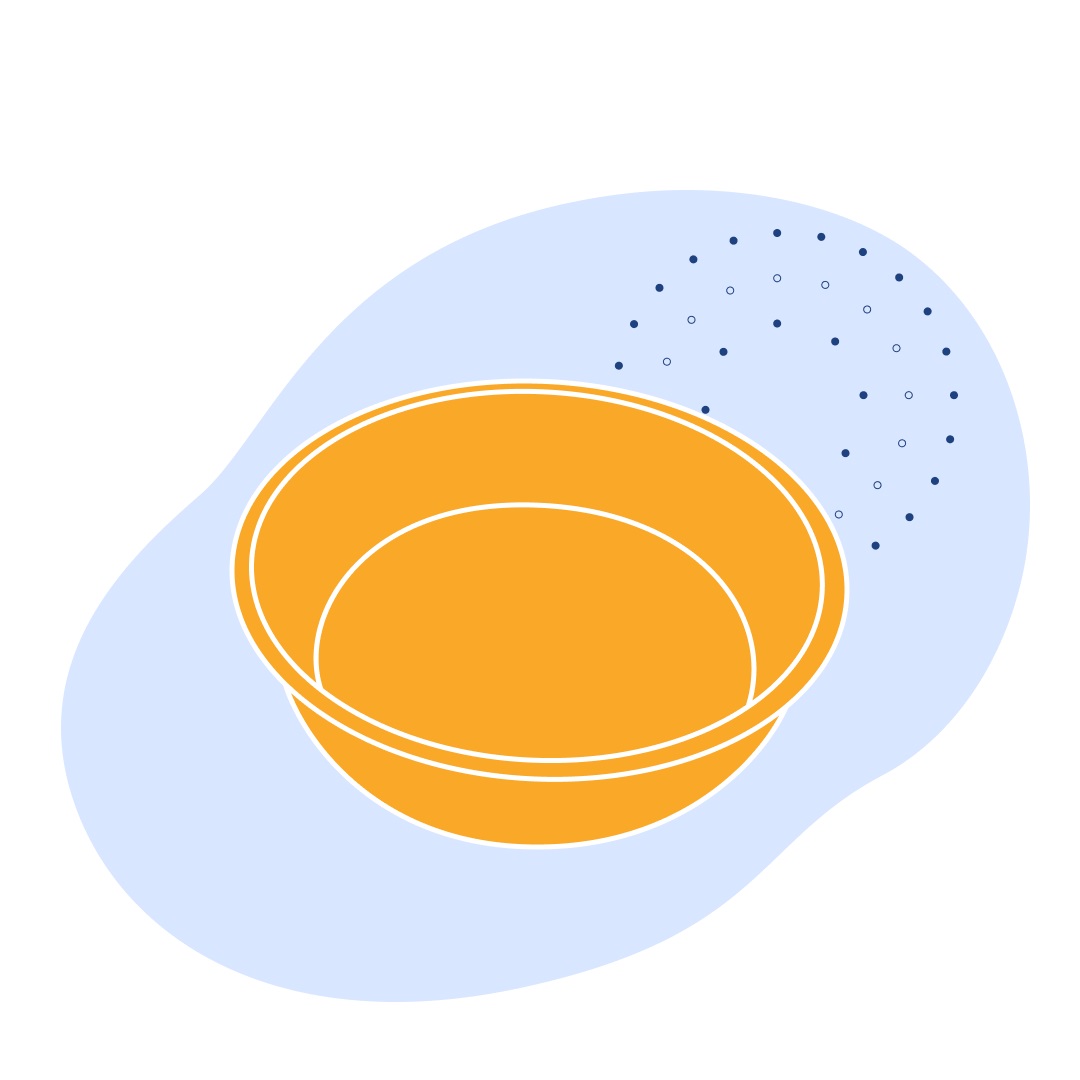 Чаша из стеклоуглерода №1 1800 мл 219х110 мм