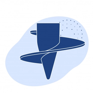 Наконечник для винтовой сваи 89/250 мм