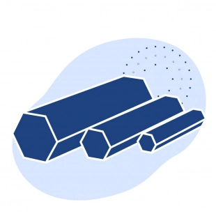 Шестигранник жаропрочный 41 мм ХН60ВТ