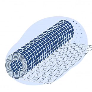 Стальная сварная сетка полимерная 50x50 мм ГОСТ 23279-2012