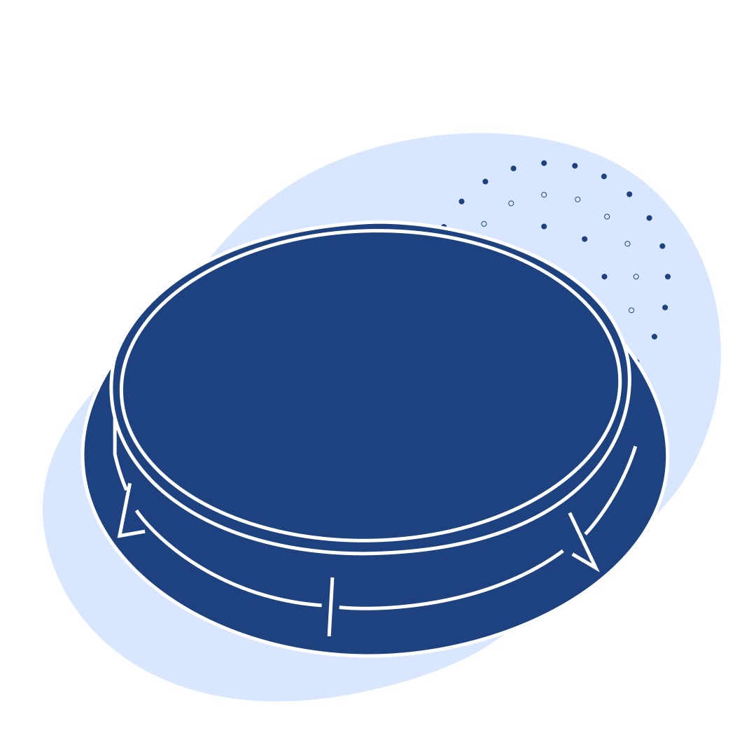 Люк средний 870x600x105 мм 100 кг
